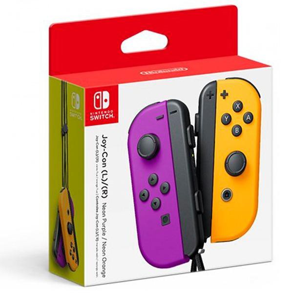 NS Joy Con 左右手控制器 紫橘色